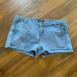 Express Chino Shorts - Size 2 Navy